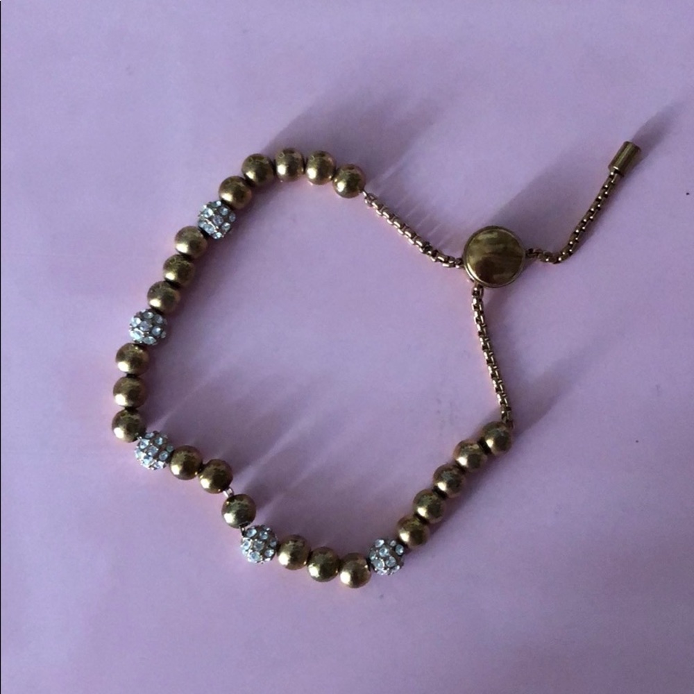Michael Kors Pave Beaded Bracelet